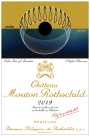 Chateau Mouton Rothschild (1.5 Liter Magnum) 2019 Front Label