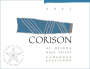 Corison Cabernet Sauvignon (375ML half-bottle) 2021 Front Label