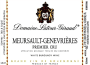 Domaine Latour-Giraud Meursault-Genevrieres Premier Cru (1.5L Magnum) 2023 Front Label