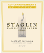 Staglin Cabernet Sauvignon (375ML half-bottle) 2022 Front Label
