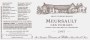 Domaine de Bellene Meursault Les Forges 2015 Front Label