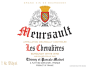 Domaine Matrot Meursault Les Chevalieres (375ML half-bottle) 2019 Front Label