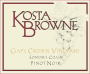 Kosta Browne Gap's Crown Vineyard Pinot Noir (1.5L Magnum) 2016 Front Label