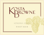 Kosta Browne Sonoma Coast Pinot Noir (375ML half-bottle) 2023 Front Label