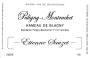 Domaine Etienne Sauzet Puligny-Montrachet Hameau de Blagny Premier Cru 2017 Front Label