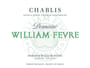 William Fevre Chablis Domaine (375ML half-bottle) 2020 Front Label