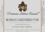Domaine Latour-Giraud Meursault-Genevrieres Premier Cru Cuvee des Pierre (1.5L Magnum) 2021 Front Label