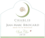 Brocard Sainte Claire Chablis (375ML half-bottle) 2018 Front Label