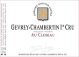 Domaine Drouhin-Laroze Gevrey-Chambertin Au Closeau Premier Cru (375ML half-bottle) 2023 Front Label