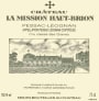 Chateau La Mission Haut-Brion (375ML half-bottle) 1993 Front Label