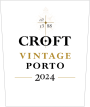 Croft Vintage Port (375ML half-bottle) 2024 Front Label