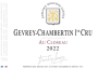 Domaine Drouhin-Laroze Gevrey-Chambertin Au Closeau Premier Cru (375ML half-bottle) 2022 Front Label