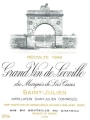 Chateau Leoville Las Cases (1.5 Liter Magnum) 1989 Front Label