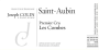 Joseph Colin St-Aubin Les Combes Premier Cru 2019 Front Label