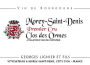 Domaine Georges Lignier Morey-Saint-Denis Clos des Ormes Premier Cru (375ML half-bottle) 2019 Front Label