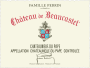 Chateau de Beaucastel Chateauneuf-du-Pape (375ML half-bottle) 2019 Front Label