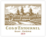 Chateau Cos d'Estournel (3 Liter Bottle) 2019 Front Label