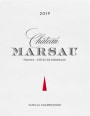 Chateau Marsau (375ML half-bottle) 2019 Front Label
