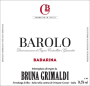 Bruna Grimaldi Barolo Badarina (1.5 Liter Magnum) 2018 Front Label