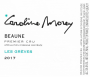 Domaine Caroline Morey Beaune Les Greves Premier Cru 2017 Front Label