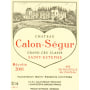 Chateau Calon-Segur (3 Liter Bottle) 2001 Front Label