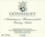 Donnhoff Niederhauser Hermannshohle Riesling Auslese Goldkapsel (375ML half-bottle) 2020 Front Label