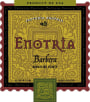 Graziano Enotria Barbera 2012  Front Label