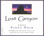 Lost Canyon Winery Saralees Vineyard Pinot Noir 2002 Front Label