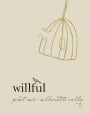 Willful Willamette Valley Pinot Noir 2015 Front Label