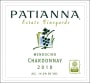 Patianna Estate Chardonnay 2010  Front Label