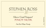 Stephen Ross Chorro Creek Vineyard Pinot Noir 2012 Front Label