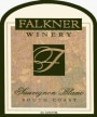 Falkner Winery Sauvignon Blanc 2001 Front Label