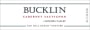 Bucklin Old Hill Ranch Vineyard Cabernet Sauvignon 2007 Front Label