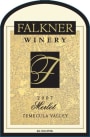 Falkner Winery Merlot 2007 Front Label