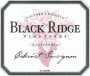 Black Ridge Vineyards Vintner's Reserve Cabernet Sauvignon 2013 Front Label