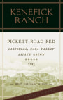 Kenefick Ranch Picket Road Red 2013 Front Label