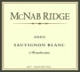 McNab Ridge Winery Sauvignon Blanc 2003 Front Label