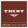 Trust Cellars Riesling 2009 Front Label