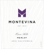 Montevina Omira Hills Merlot 2012  Front Label
