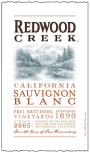 Redwood Creek Sauvignon Blanc 2005  Front Label