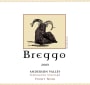 Breggo Cellars Ferrington Vineyard Pinot Noir 2005 Front Label