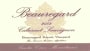Beauregard Vineyards Beauregard Ranch Cabernet Sauvignon 2002 Front Label