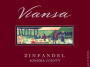 Viansa Winery Zinfandel 2010 Front Label