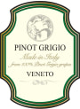 Angelini Pinot Grigio 2014 Front Label