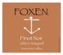 Foxen Julia's Vineyard Pinot Noir 2011 Front Label