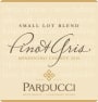 Parducci Small Lot Blend Pinot Gris 2010  Front Label