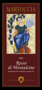 Martoccia Rosso di Montalcino 2007  Front Label