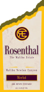 Rosenthal Devon Vineyard Merlot 2009  Front Label