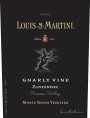 Louis Martini Monte Rosso Vineyard Gnarly Vine Zinfandel 2002 Front Label