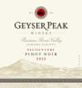 Geyser Peak Pluto’s Fury Pinot Noir 2013 Front Label